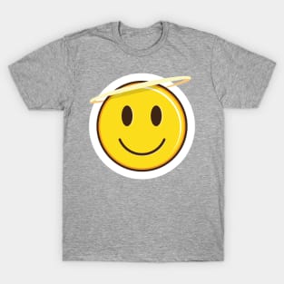 angel emoji with halo T-Shirt